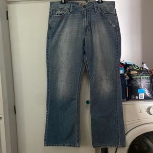 Vintage Lucky Brand Relaxed Bootleg Low Rise  Men’s Jeans